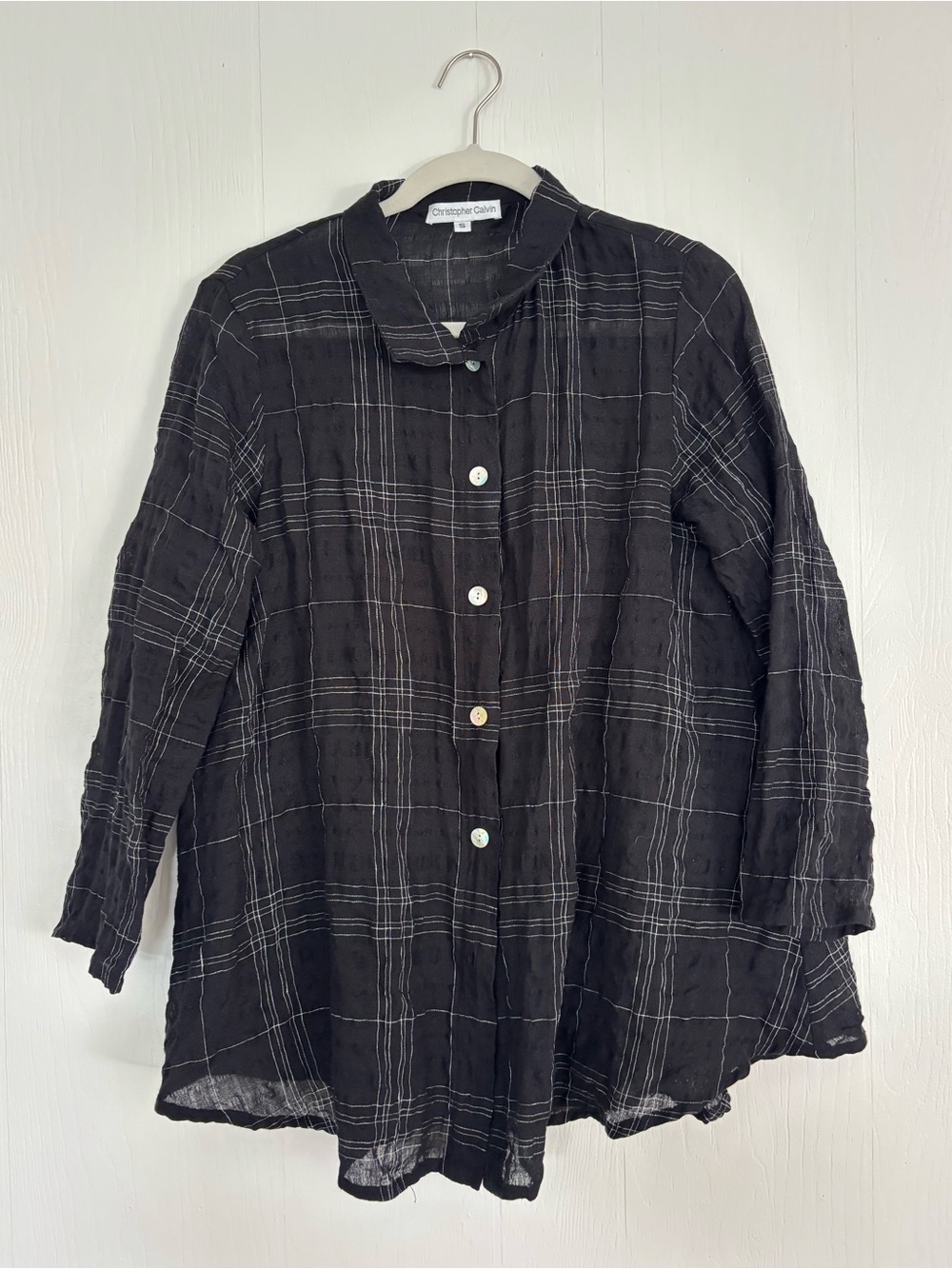 Christopher Calvin linen shirt